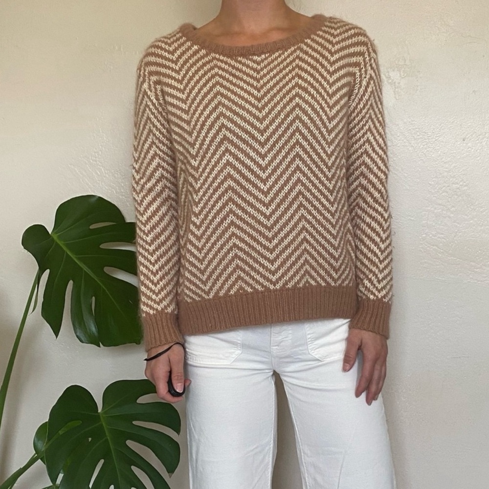 Anthropology Ganni wool blend sweater size S